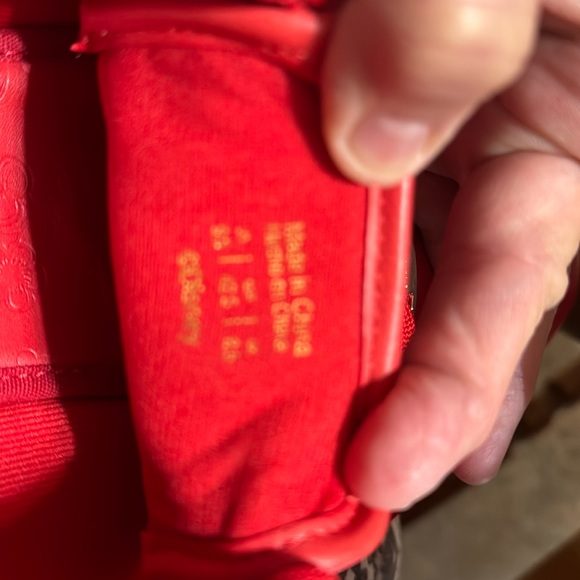 Aldo Disney Mickey tennis shoes. New without tags. Red! - Picture 6 of 8